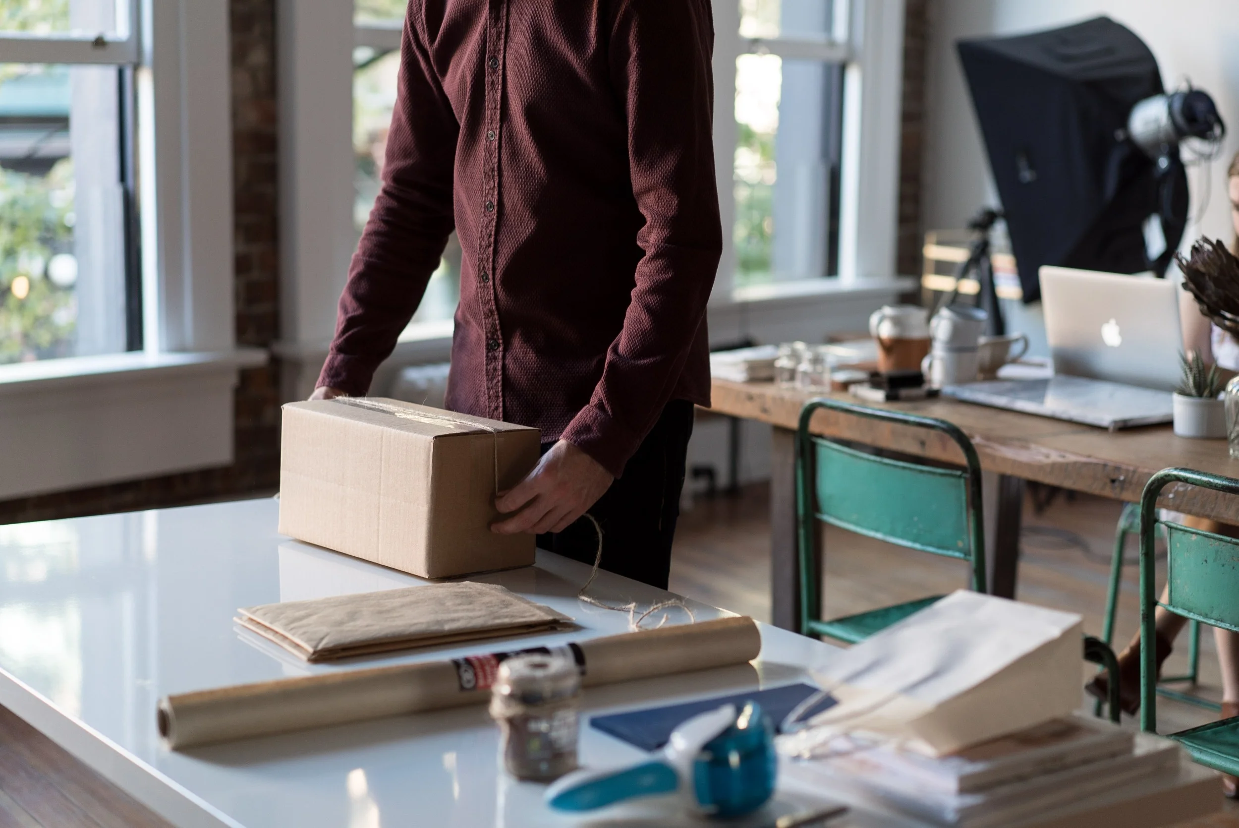 International delivery of purchased goods