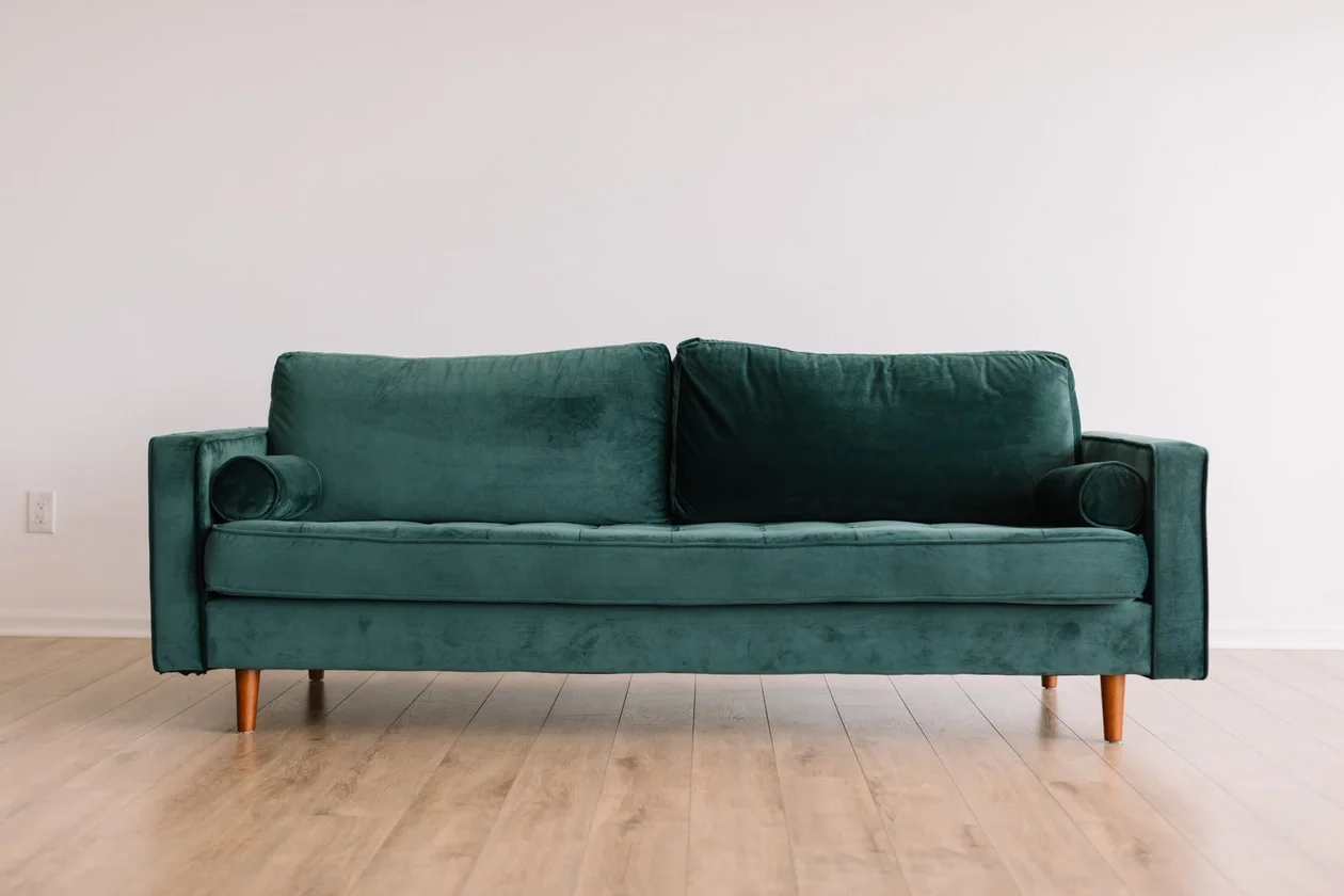 The Popular suede sofa — luxury furniture